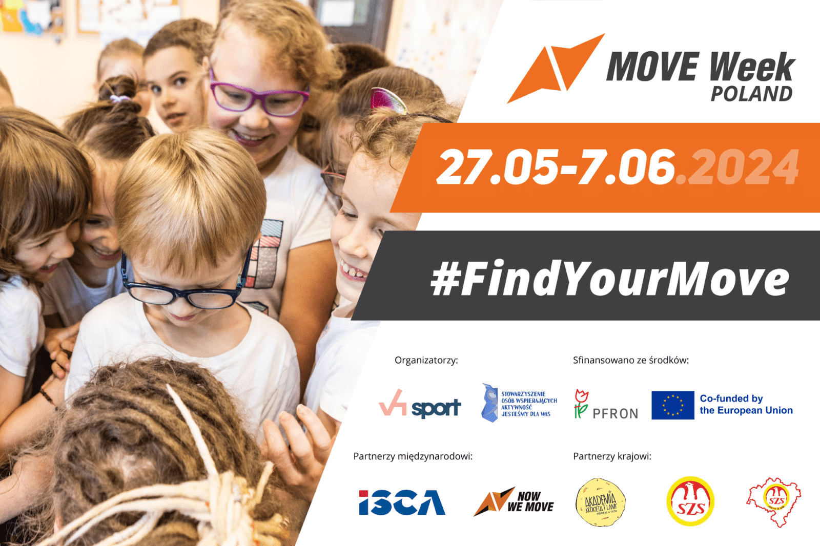 EUROPEJSKI TYDZIEŃ RUCHU – #MOVEWeek! 🤸‍♂️🤾‍♀️⛹️‍♂️